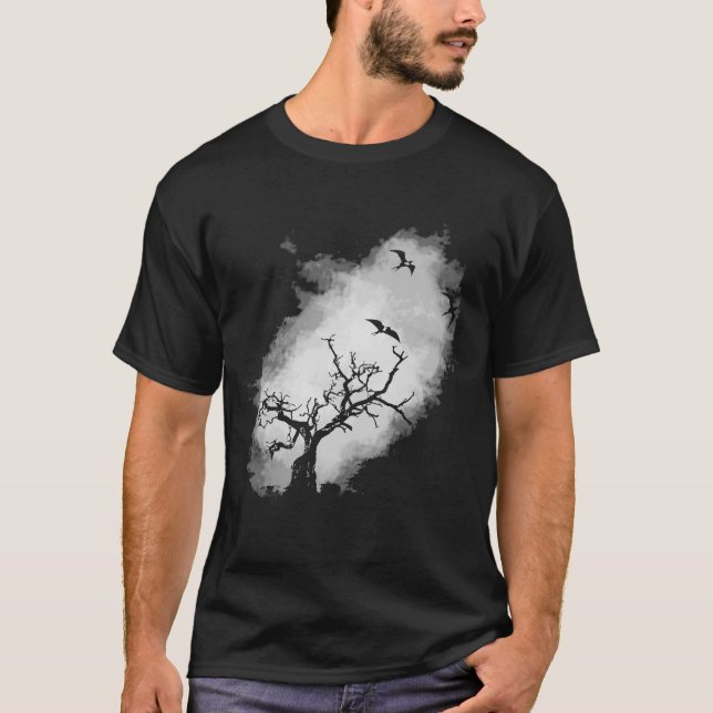 Leave the nest (dark) T-Shirt (Front)