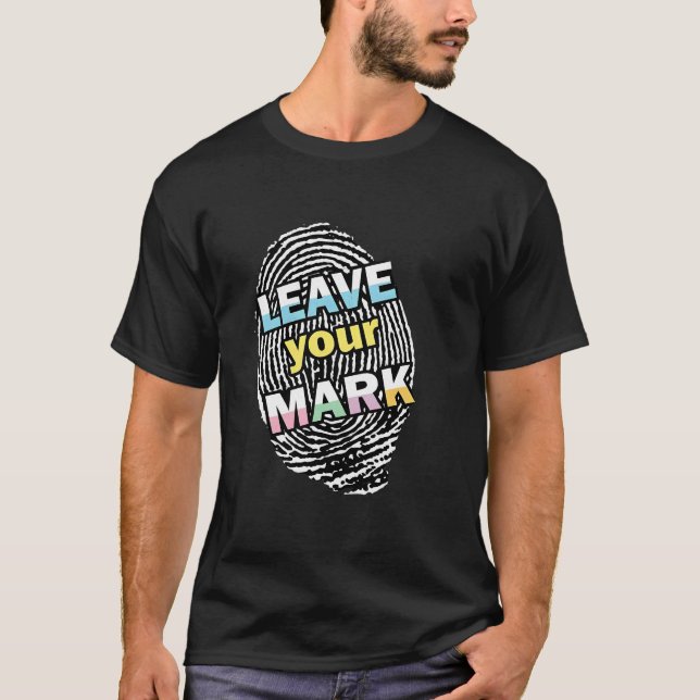 Leave Your Mark Tee – Make Every Step Count (Front)