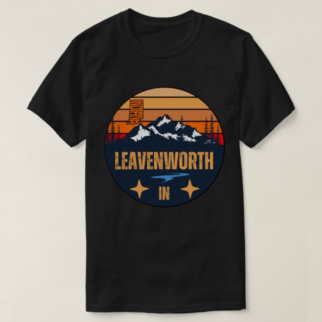 Leavenworth, Indiana T-Shirt (Design Front)