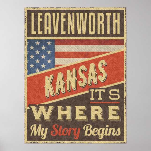 Leavenworth Kansas Poster (Front)