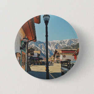 Leavenworth - Washington 6 Cm Round Badge