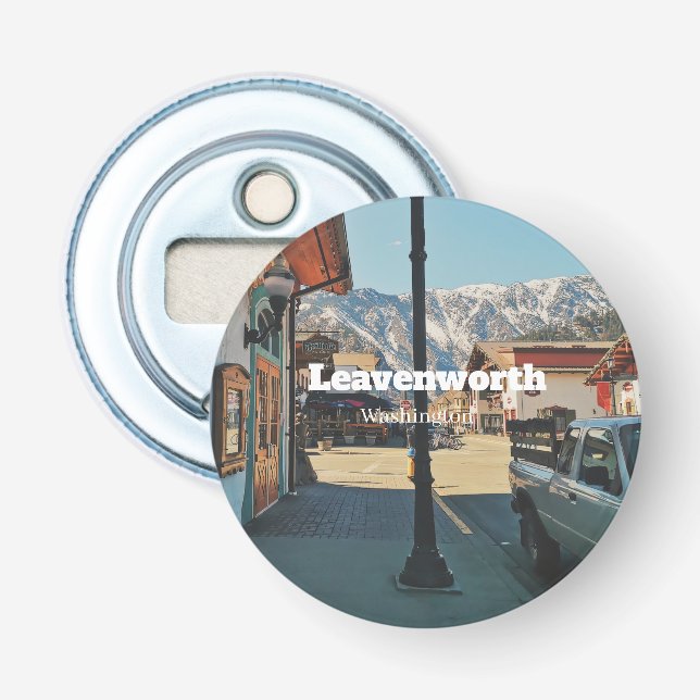 Leavenworth - Washington  Bottle Opener (Front)