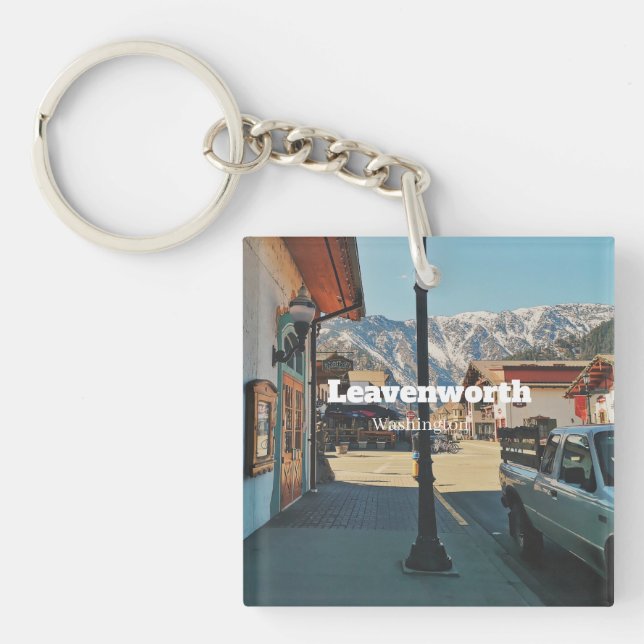 Leavenworth - Washington  Key Ring (Front)