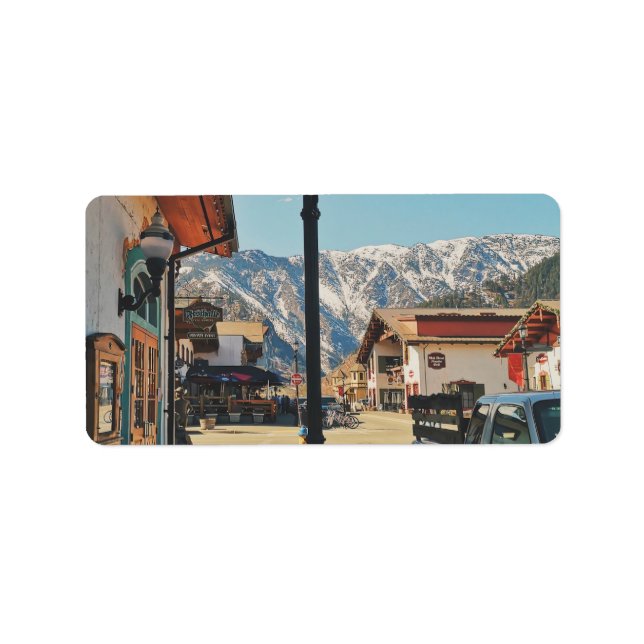 Leavenworth - Washington  Label (Front)