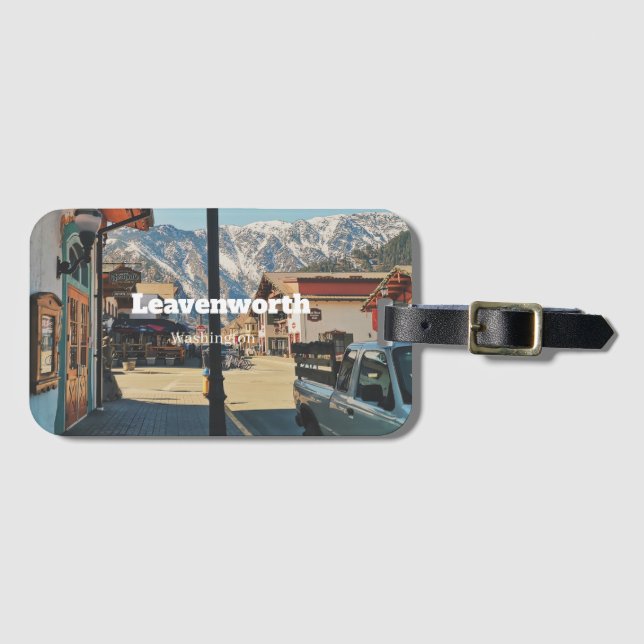 Leavenworth - Washington  Luggage Tag (Front Horizontal)