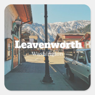 Leavenworth - Washington Square Sticker