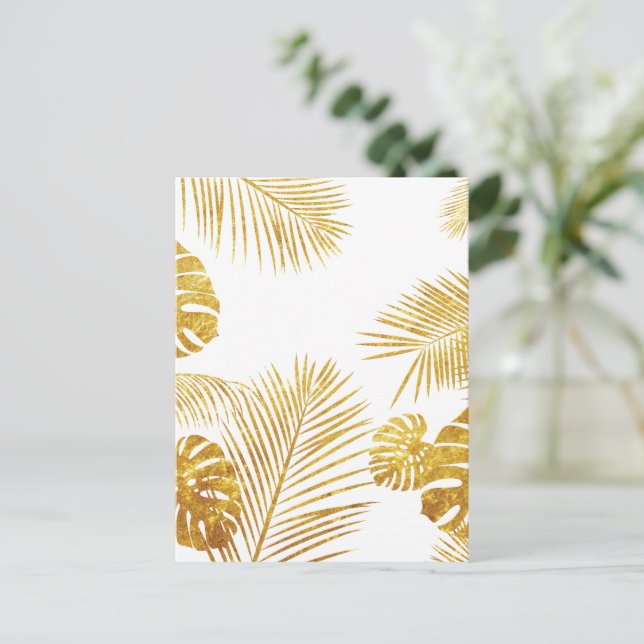 Leaves 10 postcard (Standing Front)