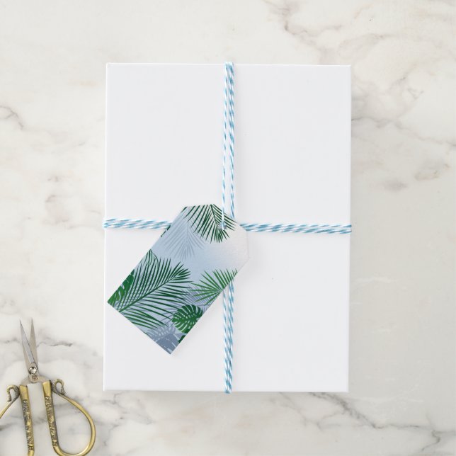 Leaves 3 gift tags (With Twine)