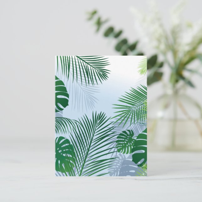 Leaves 3 postcard (Standing Front)