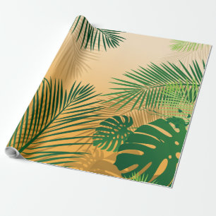 Leaves 4 wrapping paper