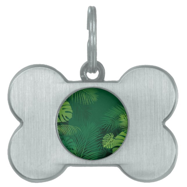 Leaves 6 pet ID tag (Front)