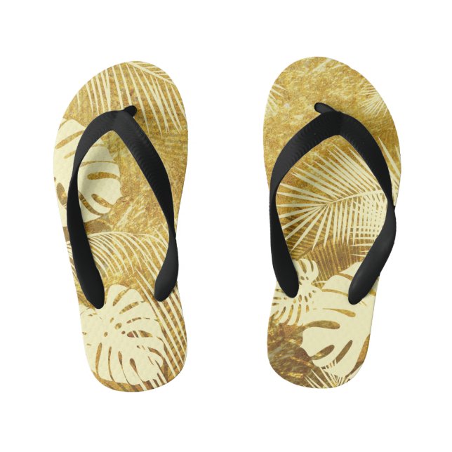 Leaves 8 kid's jandals (Footbed)