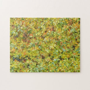 Leaves Abstract Art Challenging Nature Puzzle