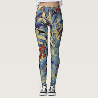 Leaves and Berries Leggings