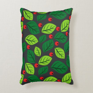 "Leaves and Berries" Pillow 