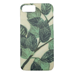 Leaves and Branches on Cream Background Case-Mate iPhone Case