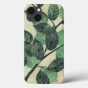 Leaves and Branches on Cream Background iPhone 13 Case