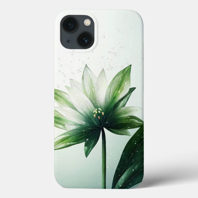 Leaves and Floral Case-Mate iPhone Case (Back)