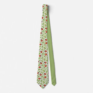 Leaves and Ladybugs Tie