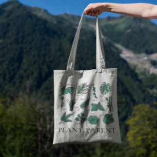 Leaves And Plants Nature Tote Bag