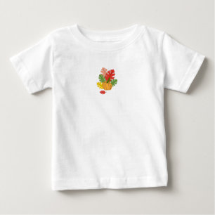 Leaves and Pumpkin Baby T-Shirt