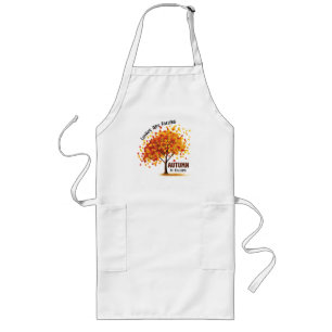 Leaves Are Falling, Autumn Is Calling – Cosy Fall Long Apron