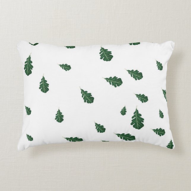 leaves art decorative cushion (Front)