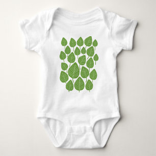 Leaves Baby Bodysuit
