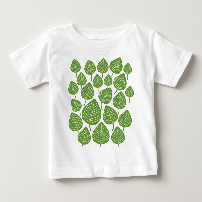 Leaves Baby T-Shirt (Front)