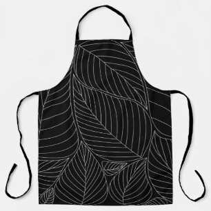 Leaves background pattern. - Illustration, Formal Apron