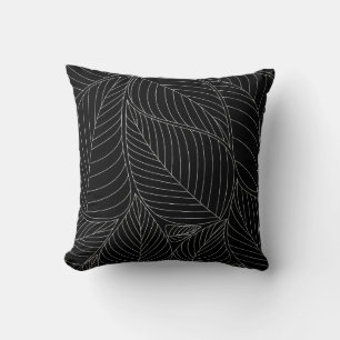 Leaves background pattern. - Illustration, Formal  Cushion