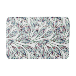 Leaves . bath mat