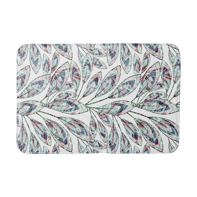 Leaves . bath mat (Front)