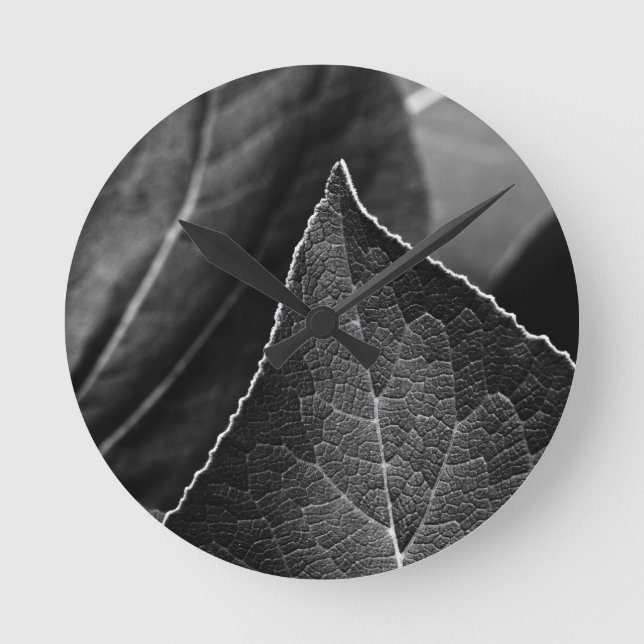 leaves being round clock (Front)