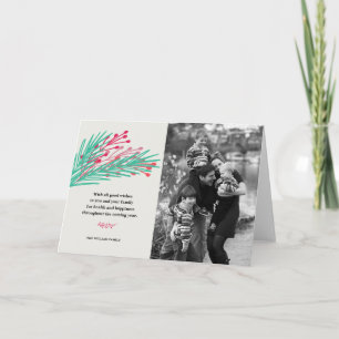 Leaves & Berries Greeting Cards