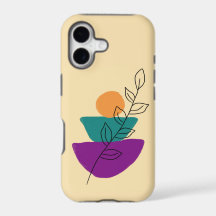 Leaves boho illustration