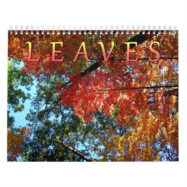 Leaves Calendar (Cover)