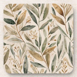 Leaves  coaster