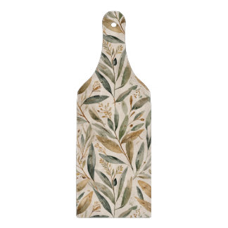 Leaves cutting board