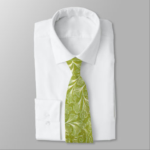 Leaves Design Tie