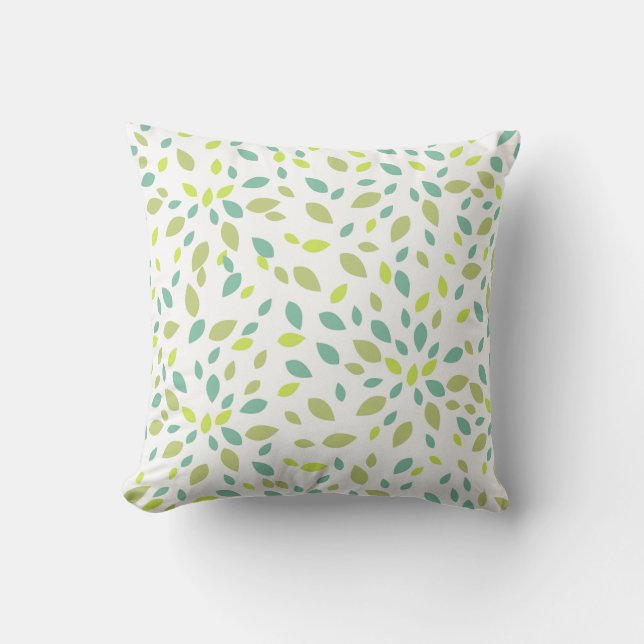 Leaves (Green) Cushion (Front)