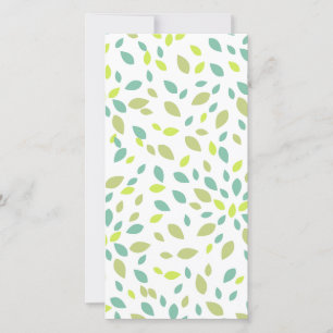 Leaves (Green) Thank You Card