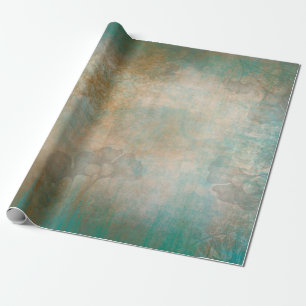 Leaves grunge background wallpaper wrapping paper