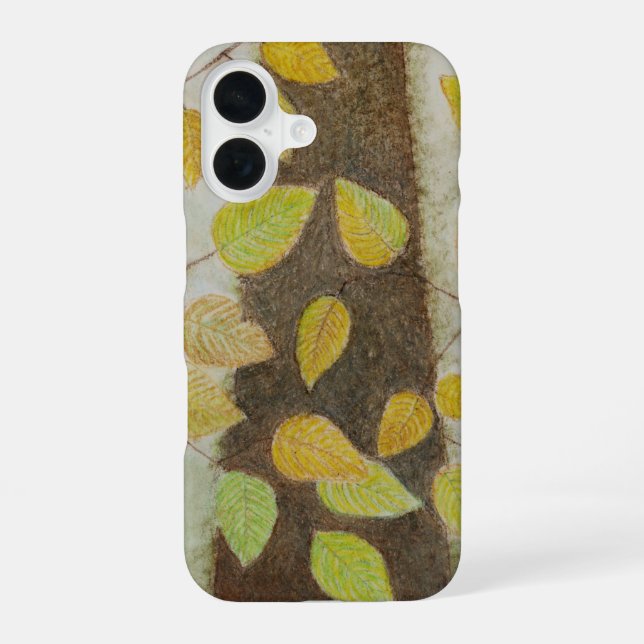 Leaves iPhone 16 Case (Back)