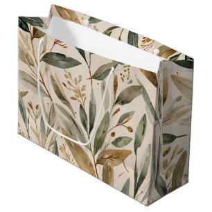 Leaves large gift bag