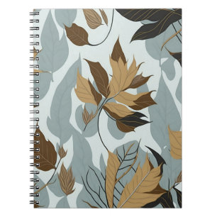 leaves notebook