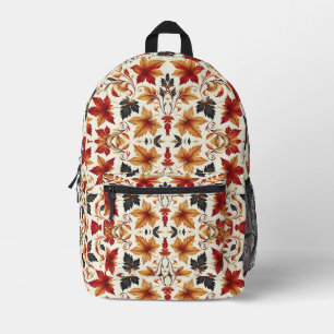 Leaves of Autumn Printed Backpack