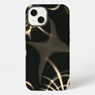 Leaves of dry grass or crooked thorns? Khaki colou iPhone 13 Case