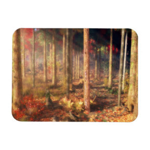 Leaves of Gold Flexible Magnet