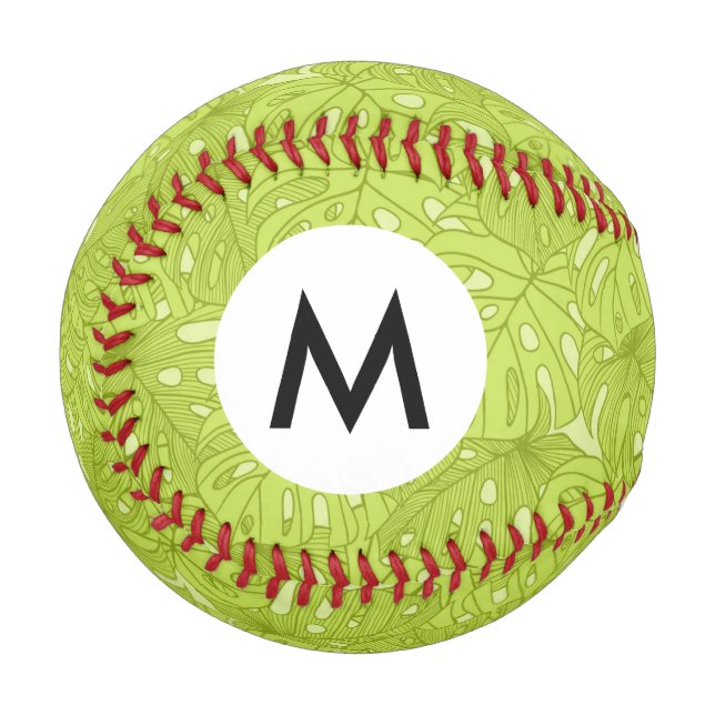 Leaves of Palm Tree Baseball (Front Left)